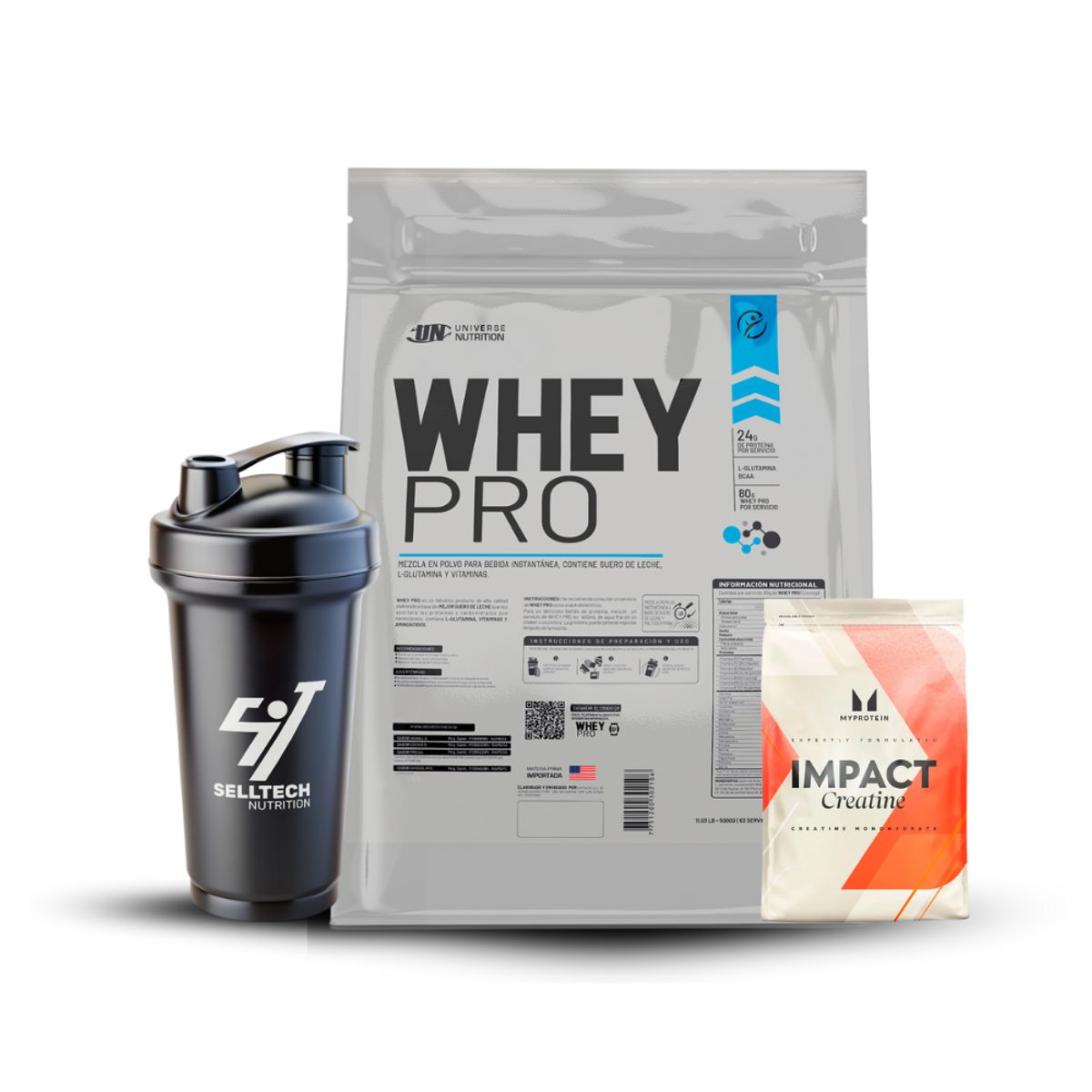 UNIVERSE NUTRITION - Whey Pro 5 kg Chocolate+Creatina Myprotein 250gr