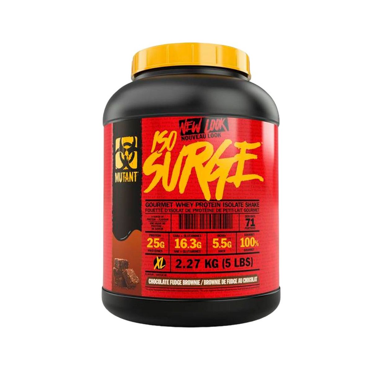 MUTANT - Proteína Iso Surge 5lb Chocolate Fudge Brownie