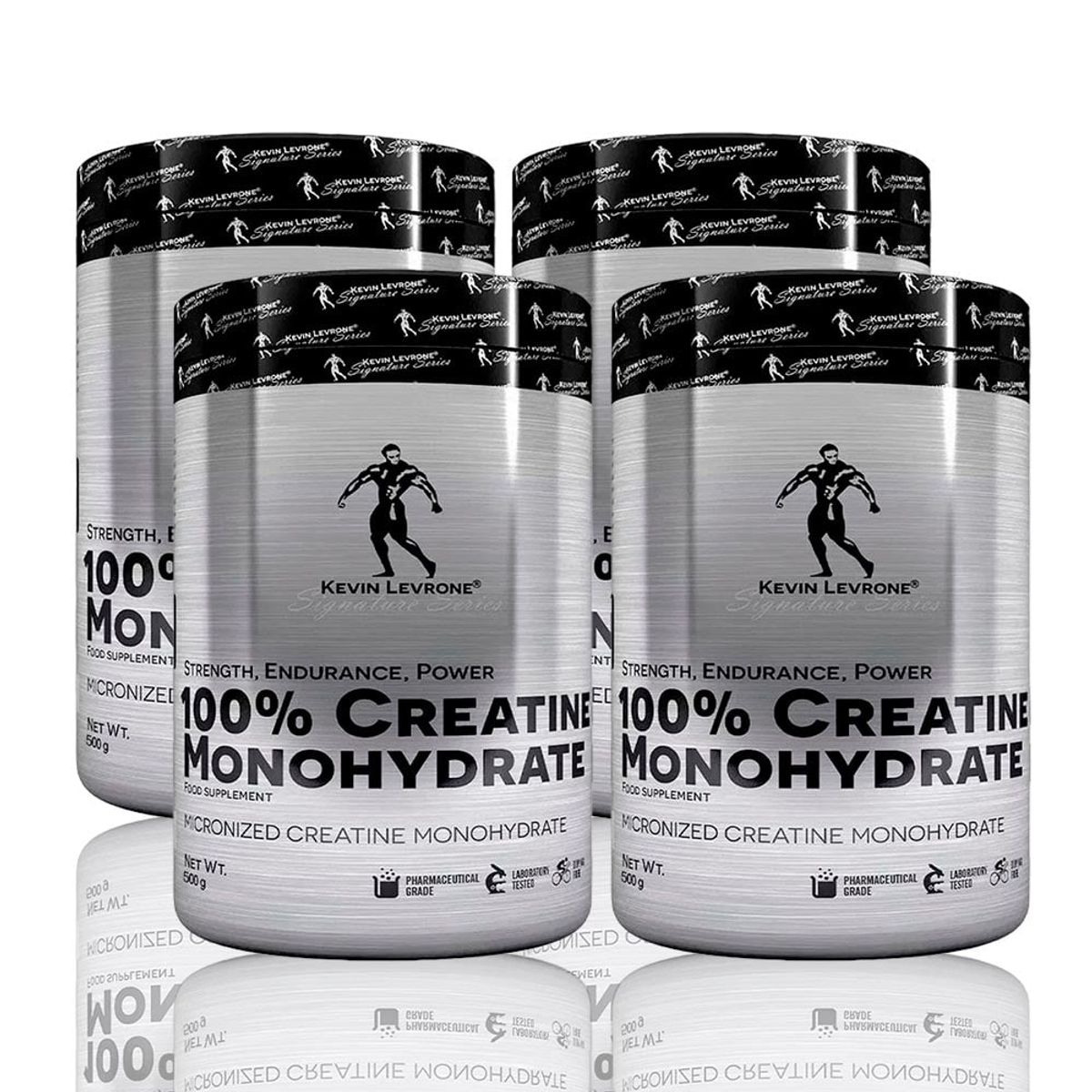 KEVIN LEVRONE - Creatinas Kevin Levrone de 500gr 4unid - Creatinas Monohidratada