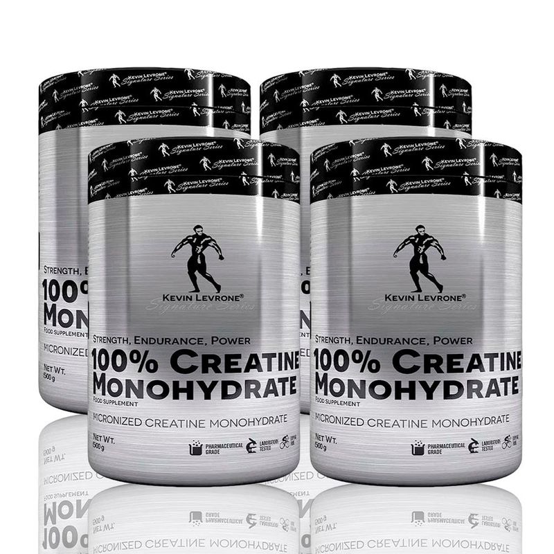 KEVIN LEVRONE - Creatinas Kevin Levrone de 500gr 4unid - Creatinas Monohidratada