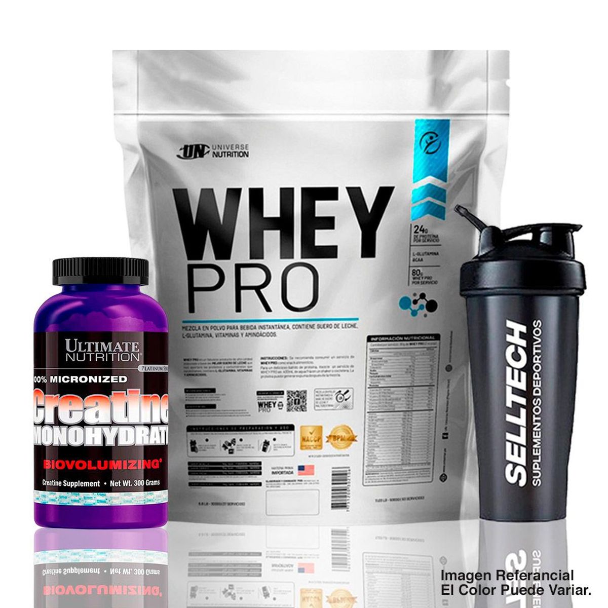 UNIVERSE NUTRITION - Whey Pro 5 kg Chocolate+Creatina Ultimate Nutrition 300gr