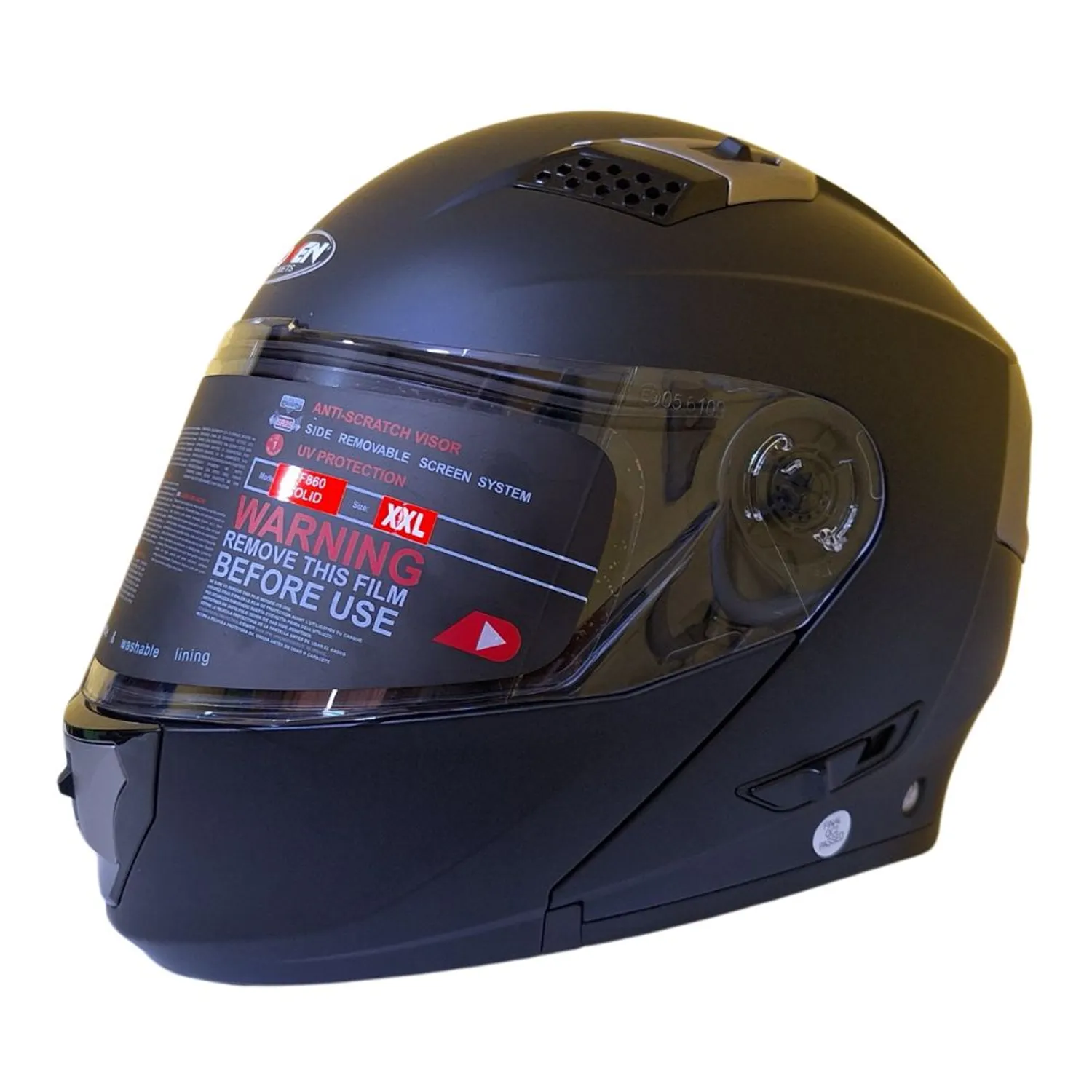 Casco Hoken FF866 Modular Doble Visor talla XXL GENERICO