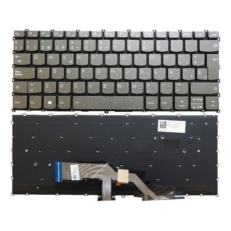 GENERICO - TECLADO PARA LAPTOP LENOVO S540-13API S540-13ARE S540-13IML ILUMINADO FLEX ESCALONADO