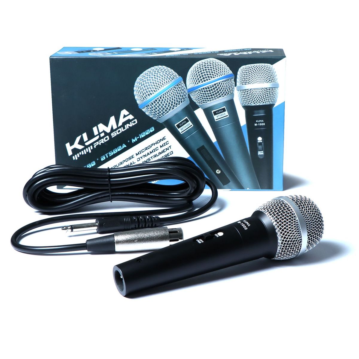 GENERICO - Micrófono Alámbrico cardioide M-1000