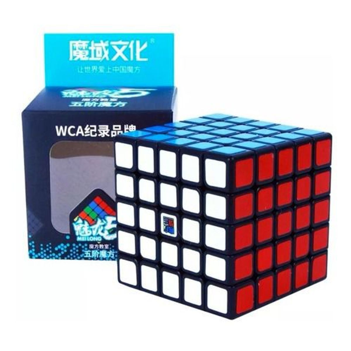 MOYU - Geekcuber Cubo 5x5 MoYu WeiChuang Base Negra