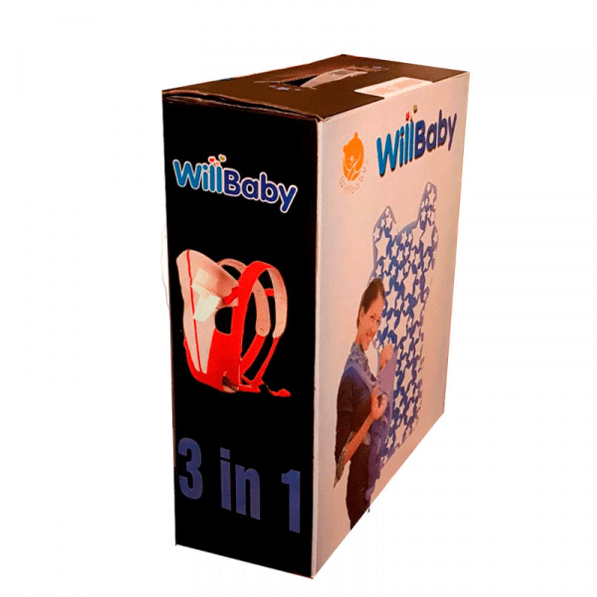 CUZKA - CANGURO WILL BABY «3 EN 1» Orange