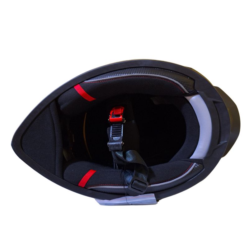 GENERICO - Casco Hoken FF702 Modular  Doble Visor talla M - Negro Brilloso