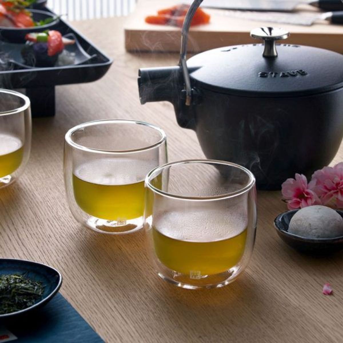 ZWILLING - Set De 2 Vasos Para Te 240ml De Vidrio De Doble Pared