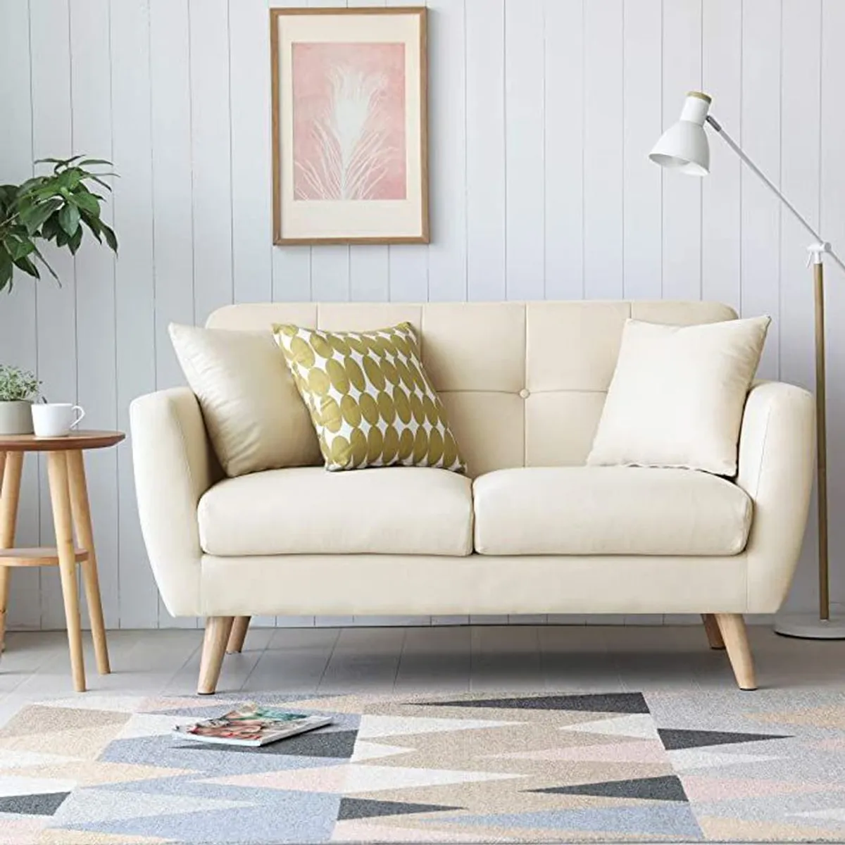 GENERICO - Sofa  De 2 Colin  Hueso