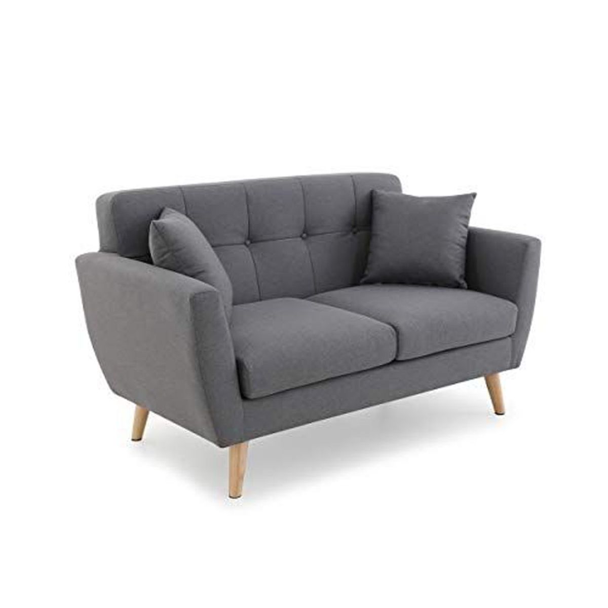 GENERICO - Sofa  De 2 Colin Gris