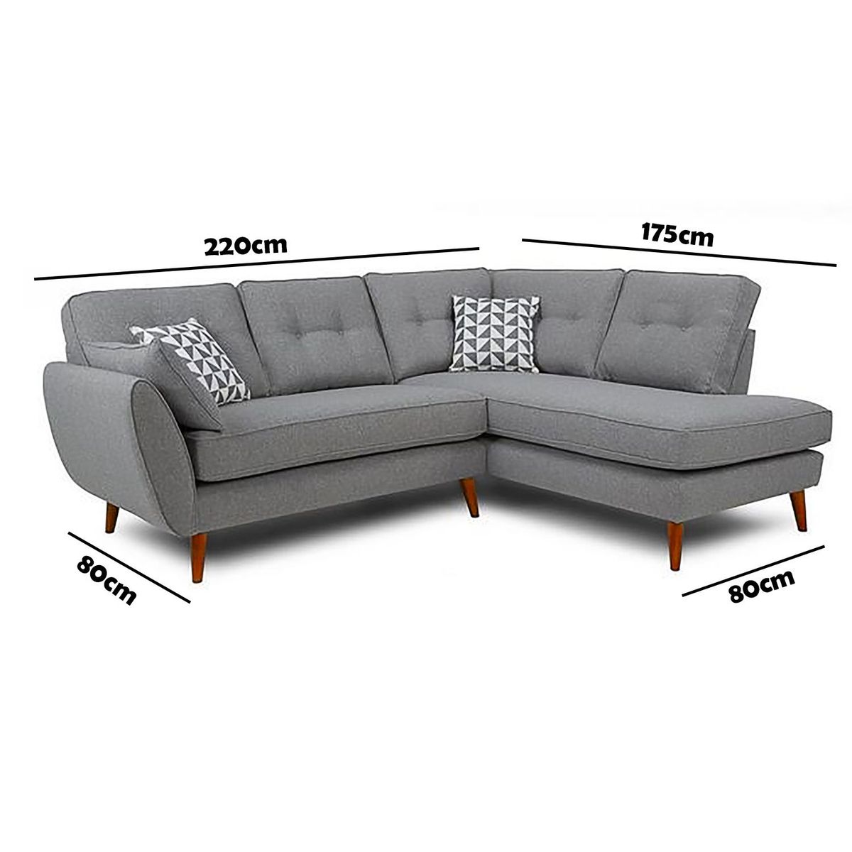 GENERICO - Secional Polonia  Derecho Gris