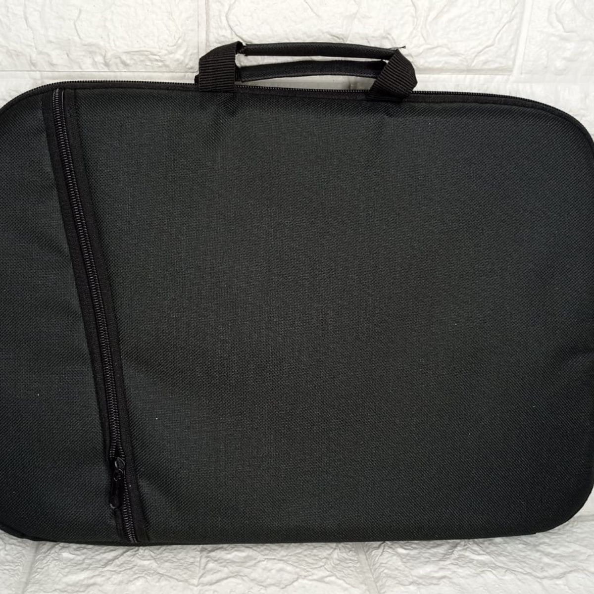 GENERICO - Funda para Laptop 14 Pulgadas Doble Cierre con Asa Negro