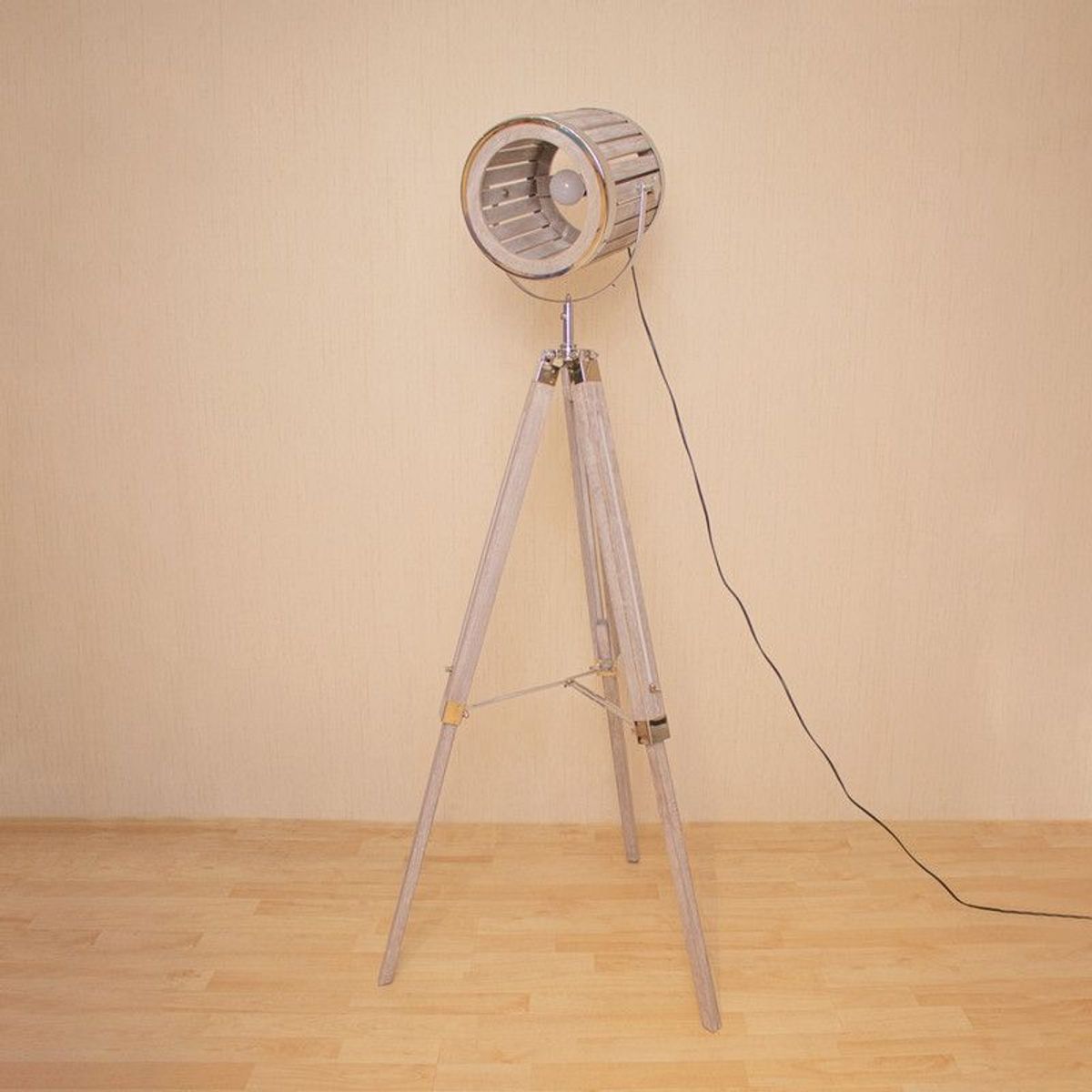 PANADECOR - Lampara De Piso Metal 67X114X114cm