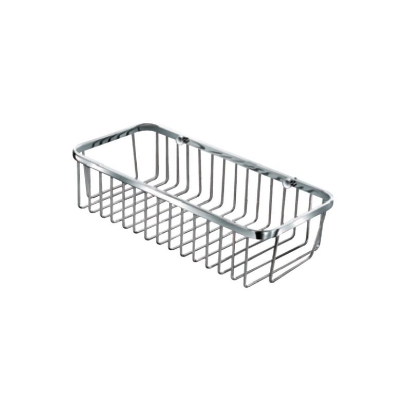COBRA - Organizador para ducha tipo parrilla rectangular adosable marca Cobra