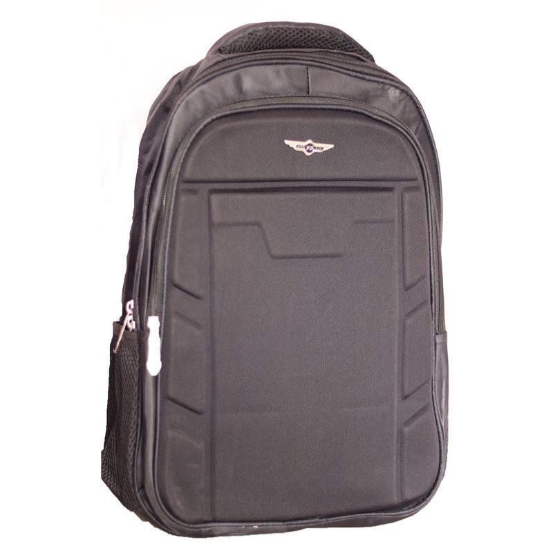 Mochila Portalaptop Tamaño Oficio Tapa Dura Doble Cierre Lentes