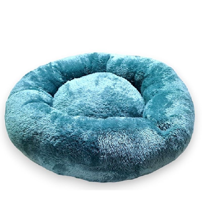 MD - Cama Para Perros y Gatos Donut Verde Cemento Talla XL - MD