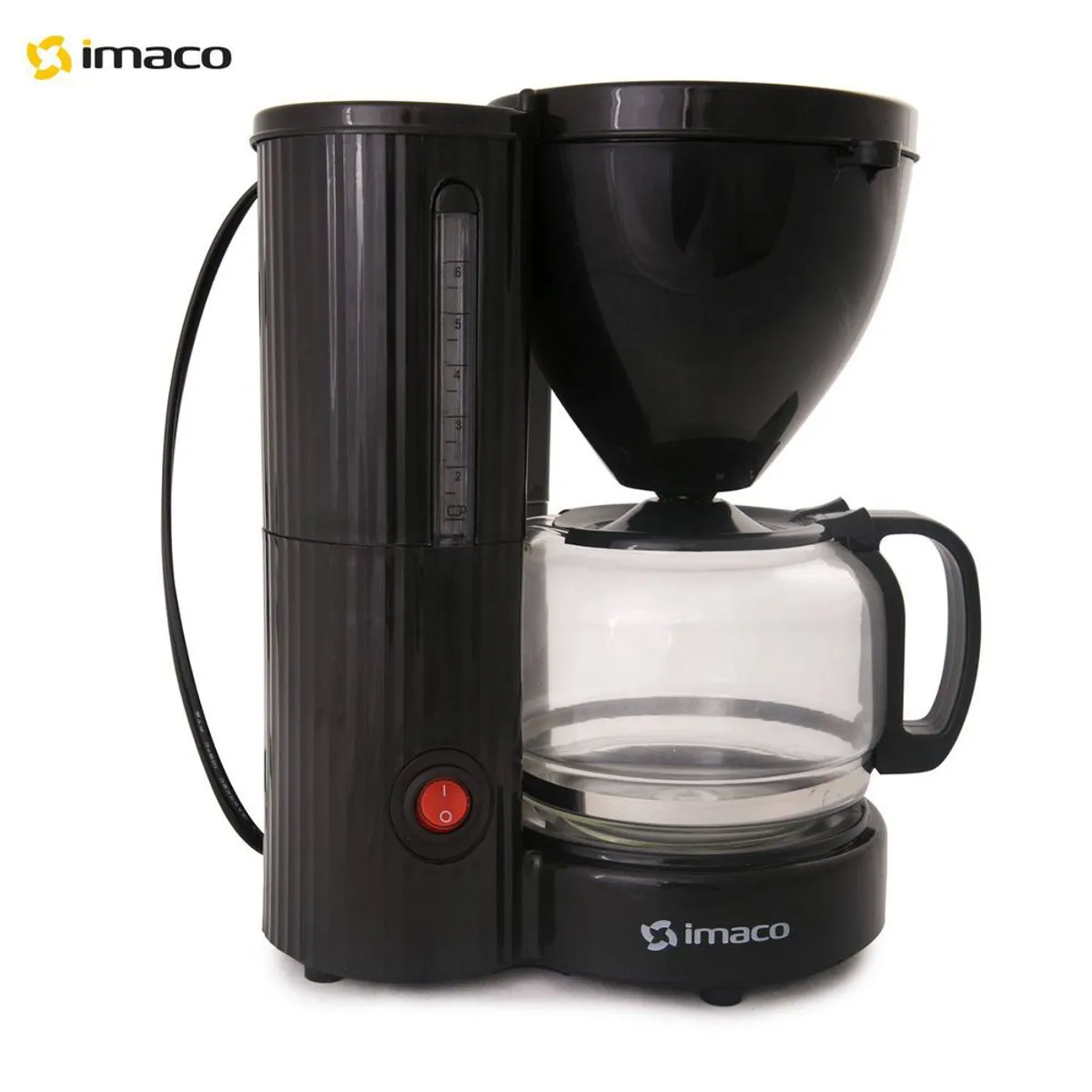 IMACO - Cafetera Electrica Imaco ICM608N Negro de 6-8 Tazas