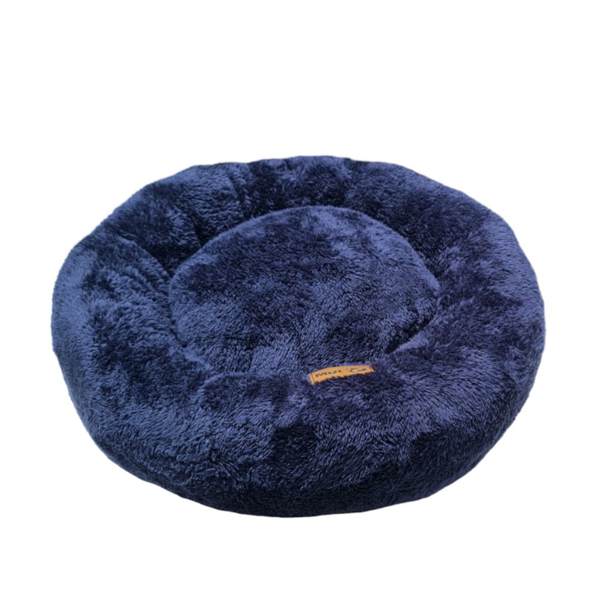 MD - Cama Para Perros y Gatos Donut Lite Azúl Talla M - MD