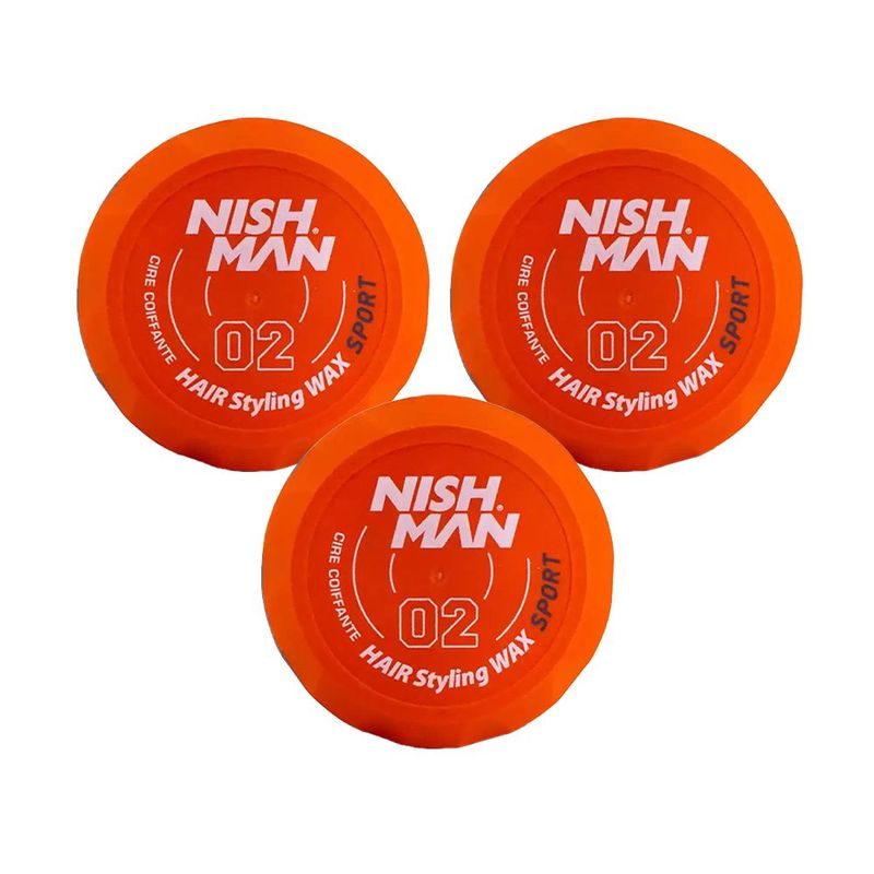 GENERICO - Pack 3 Ceras Nishman  02 Sport