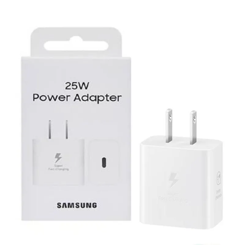 SAMSUNG - Cargador Samsung 25W para Galaxy A54 A55 Adaptador Ecologico GAN - Blanco