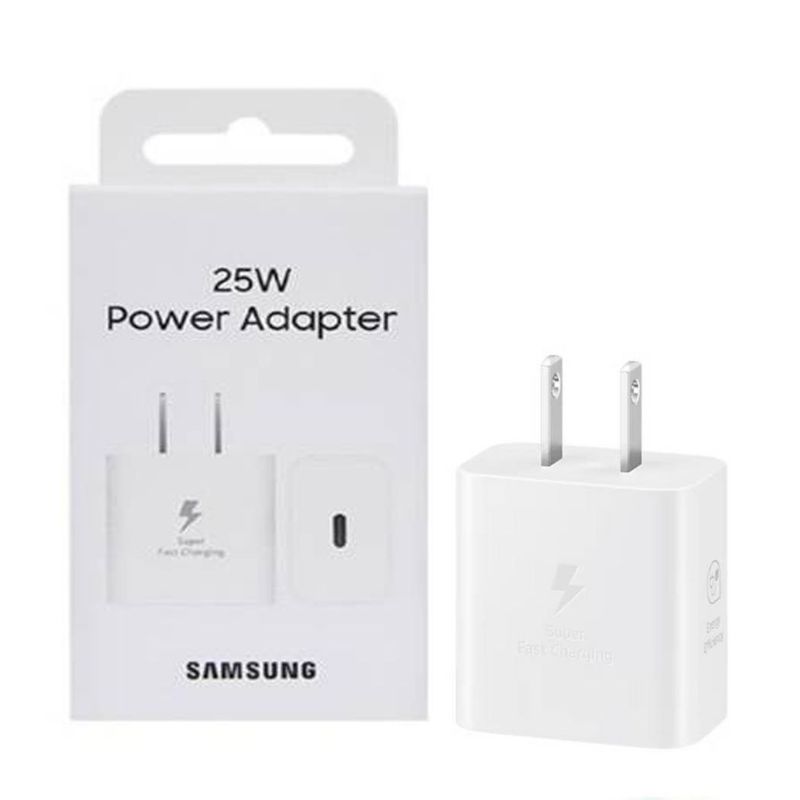 SAMSUNG - Cargador Samsung 25W para Galaxy A05 A05S Adaptador Ecologico GAN - Blanco