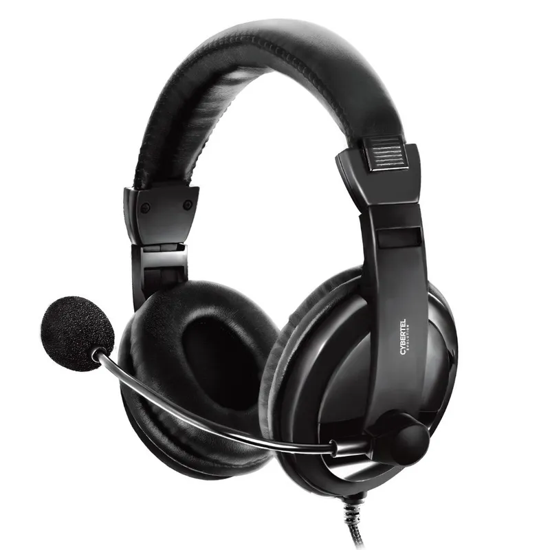 CYBERTEL - AUDIFONO CON MICROFONO EVOLUTION CYB H300 USB CABLE NYLON CYBERTEL