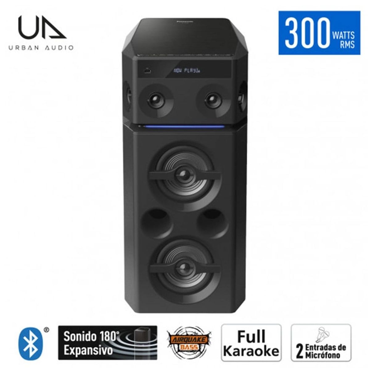 PANASONIC - Minicomponente Panasonic SC-UA30PU-K - 300W