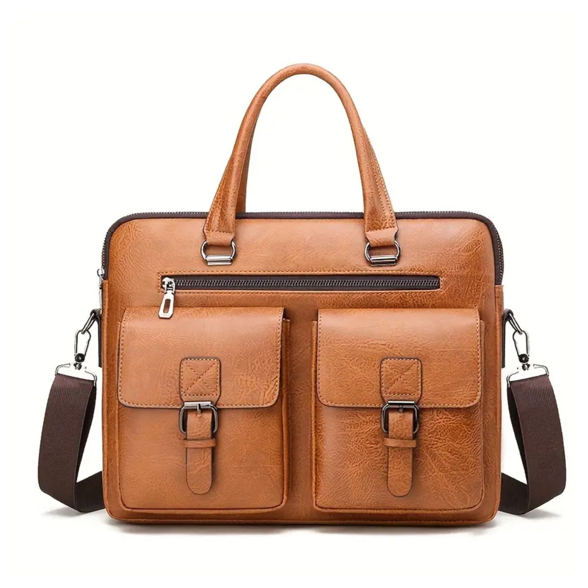 INSPIRA MARKET - Maletín Mochila Bolso Elegante Cuero PU