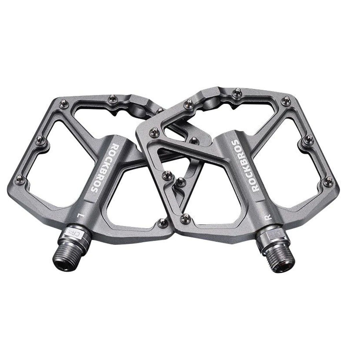 ROCKBROS - PEDAL DE ALUMINIO ROCKBROS K203 PLOMO