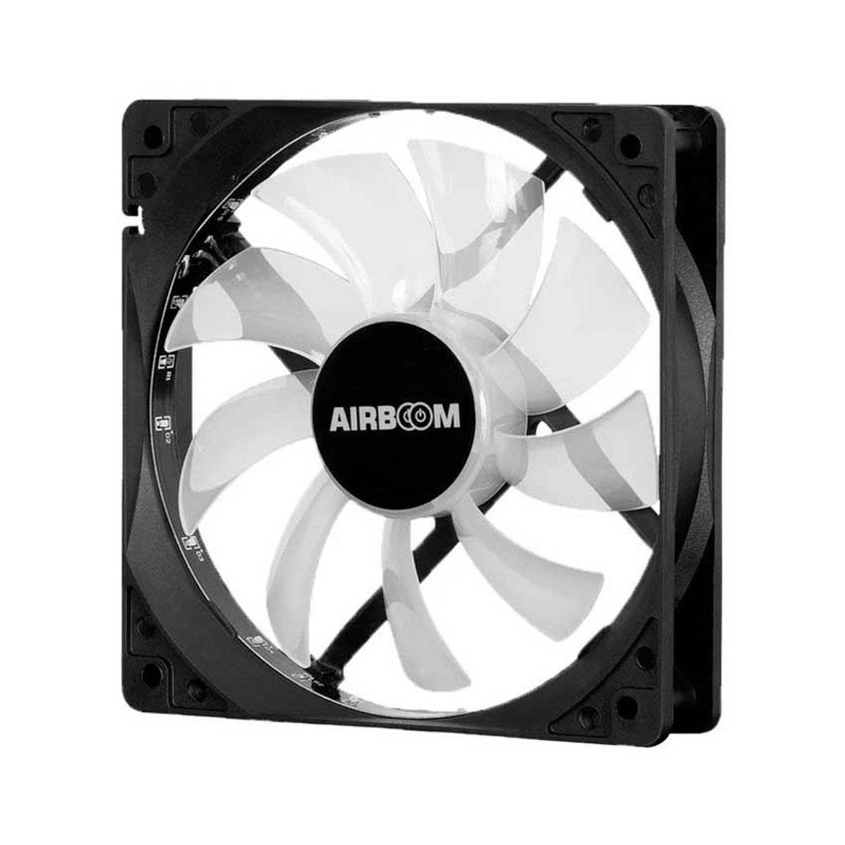 AIRBOOM - Cooler Para Case AIRBOOM TURBINE AB-125 120MM RAINBOW