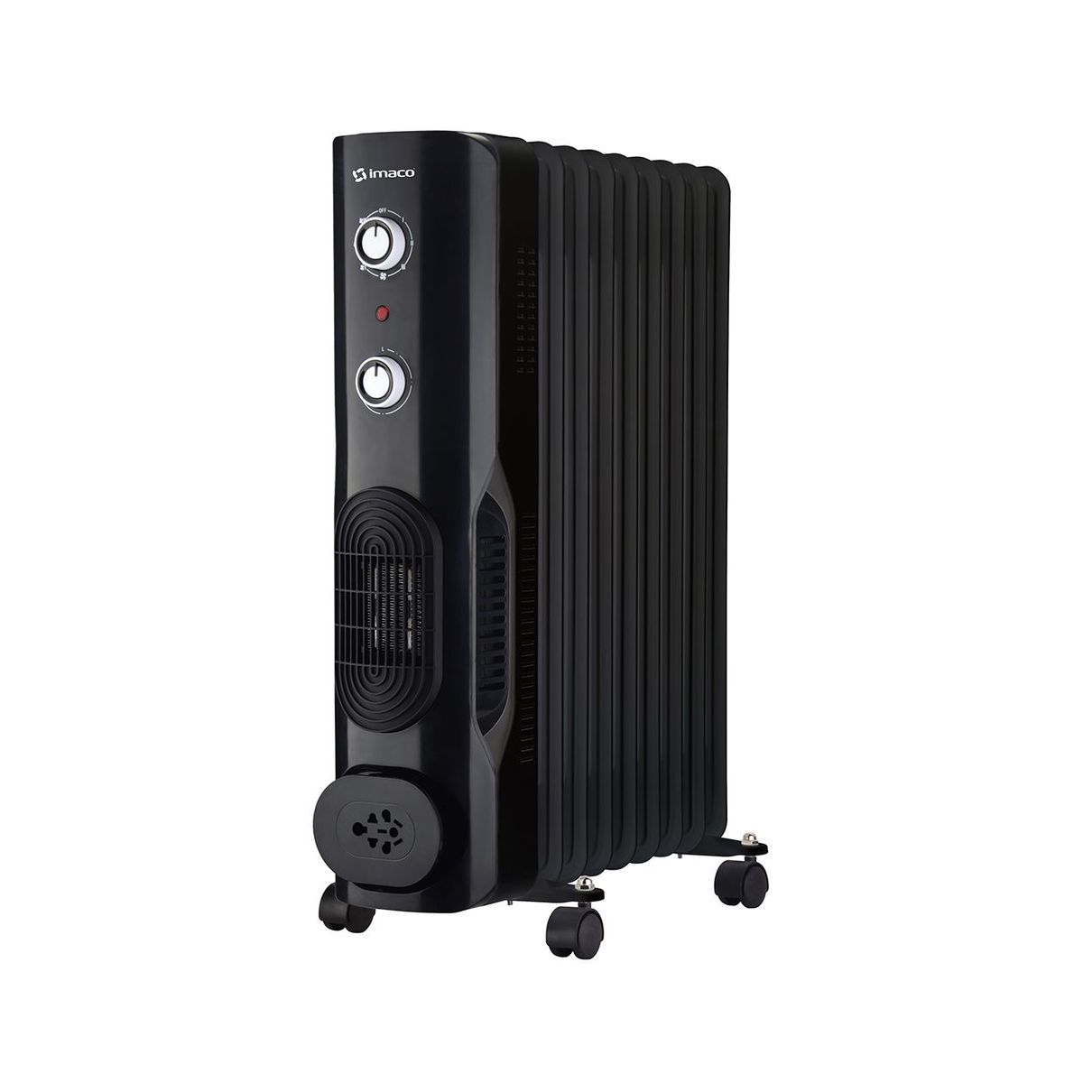 IMACO - Termoradiador Imaco Ofr9nk 9 Celdas Color Negro.