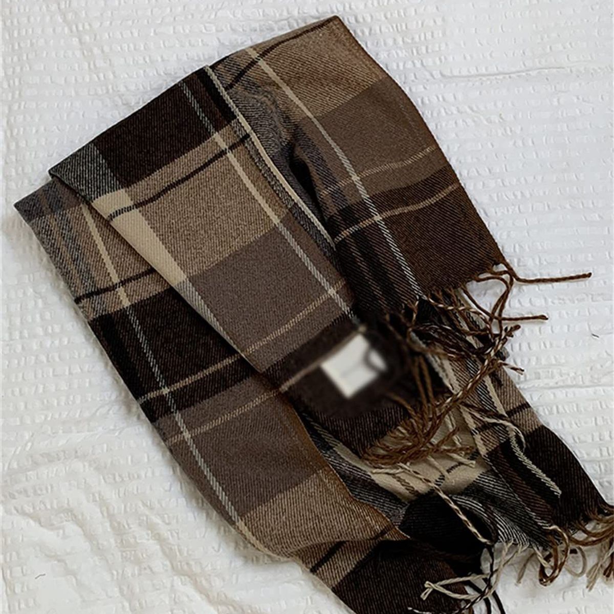 KAST PE - Bufanda Chalina Deborah cuadros unisex hombre mujer