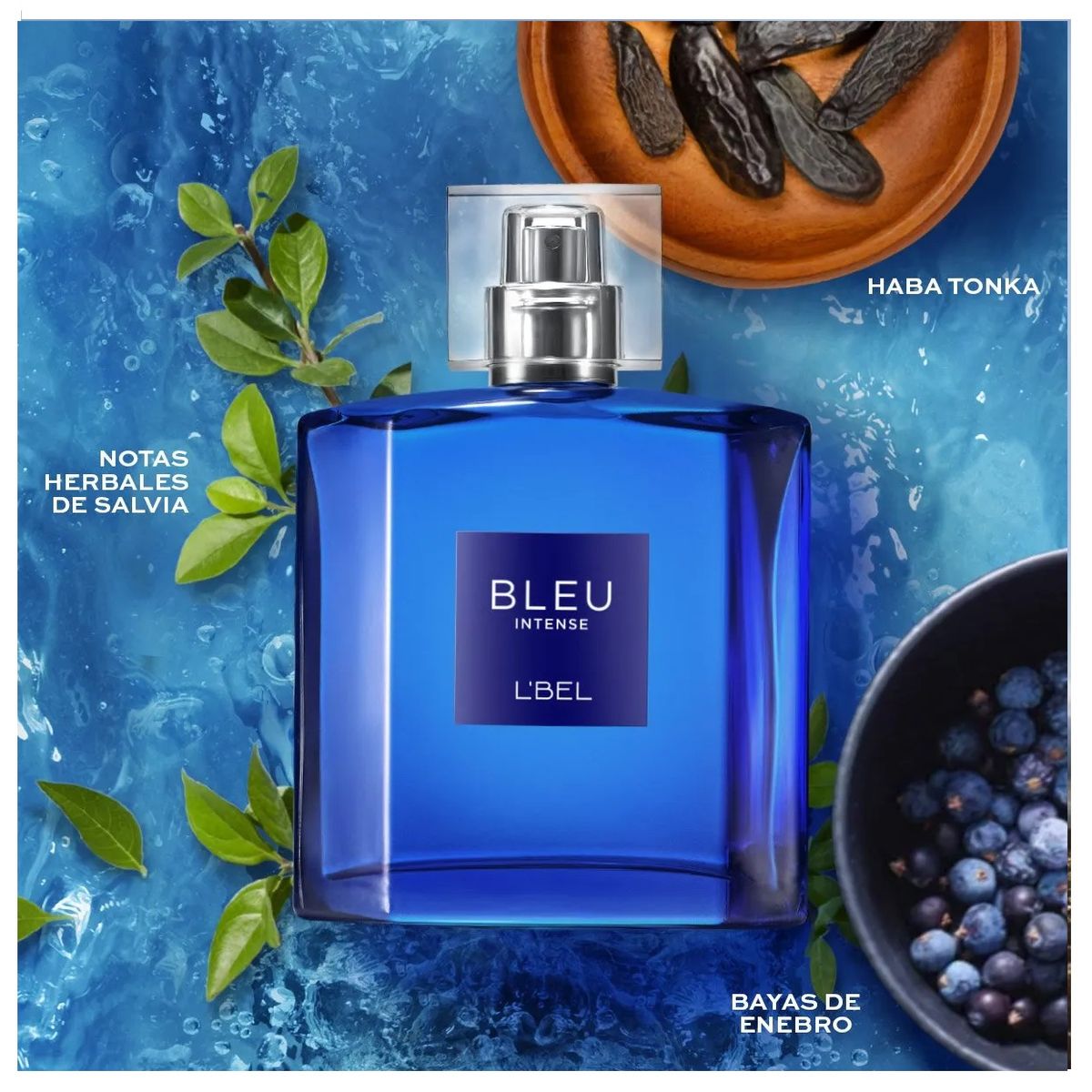 Lbel - Bleu Intense Perfume Fresco para Hombre 100 ml LBEL