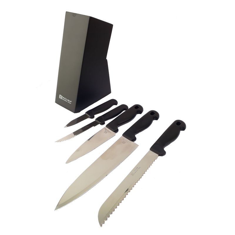 FACUSA - Set de 05 Cuchillos Facusa Con Organizador