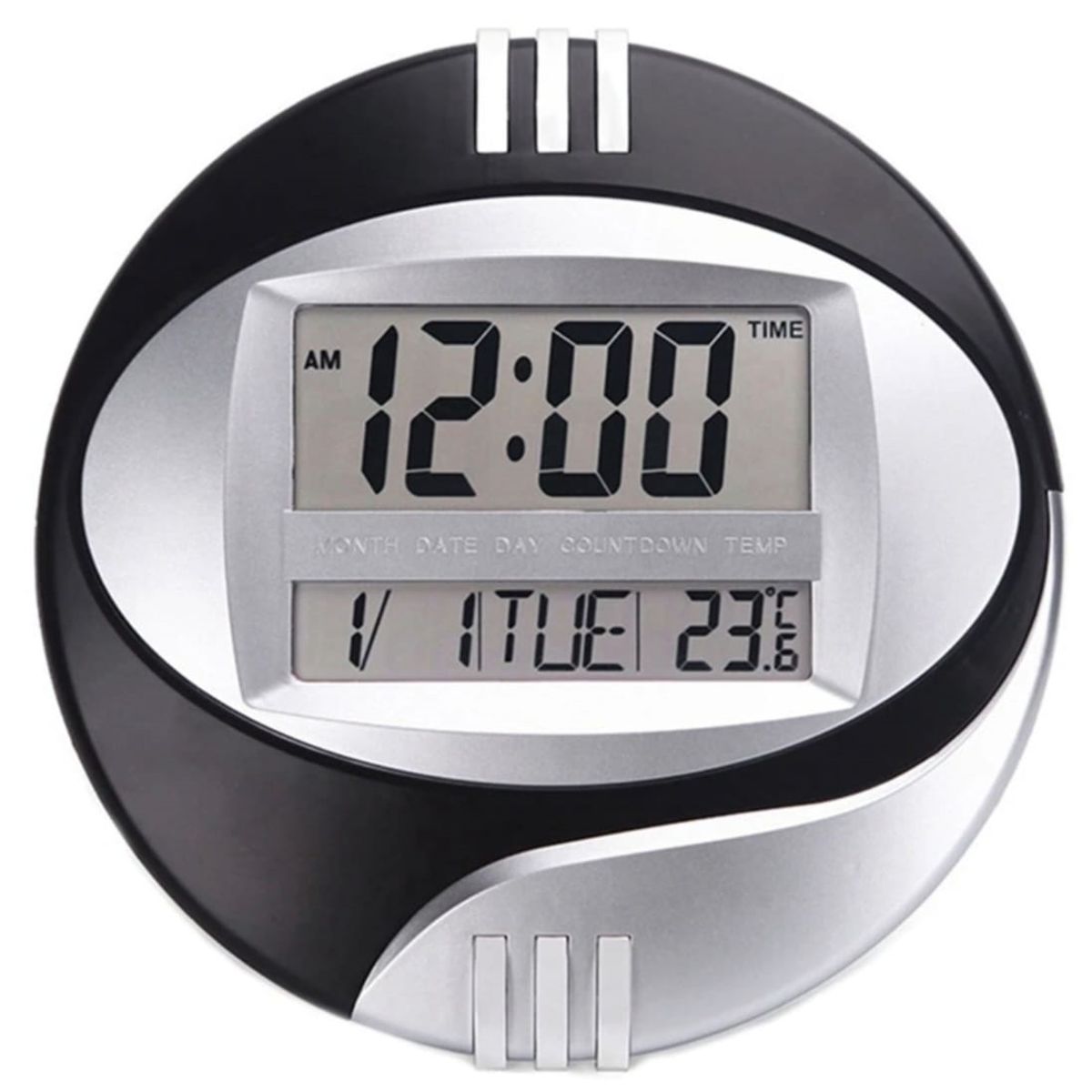 GENERICO - Reloj Digital Led Pared y Mesa  Alarma  Calendario