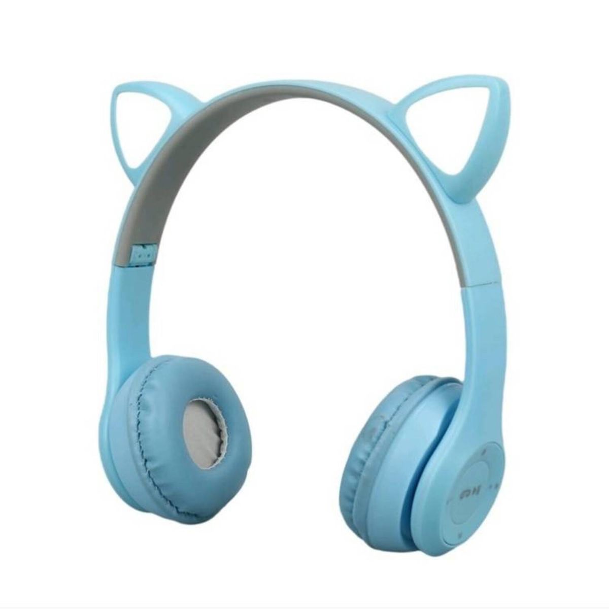 GENERICO - Audifonos Inalámbricos P47M RGB Gato - CELESTE