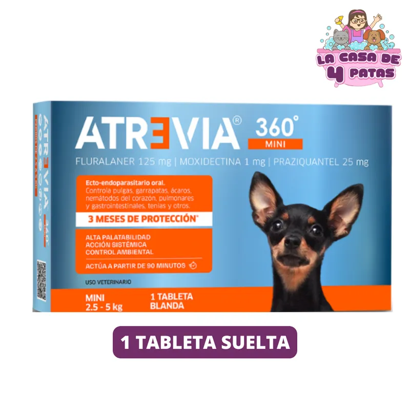ATREVIA - ATREVIA 360 DE 2.5-5 125 MG (1 TABLETA SUELTA)