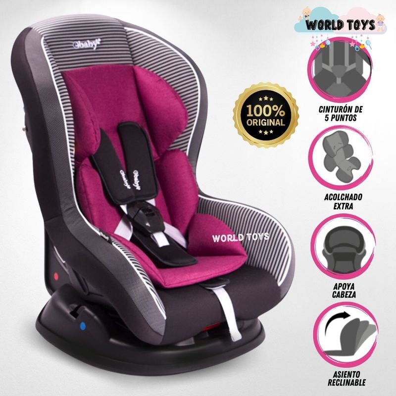 GENERICO - Silla de Auto «MONROE» Edición Limitada Pink