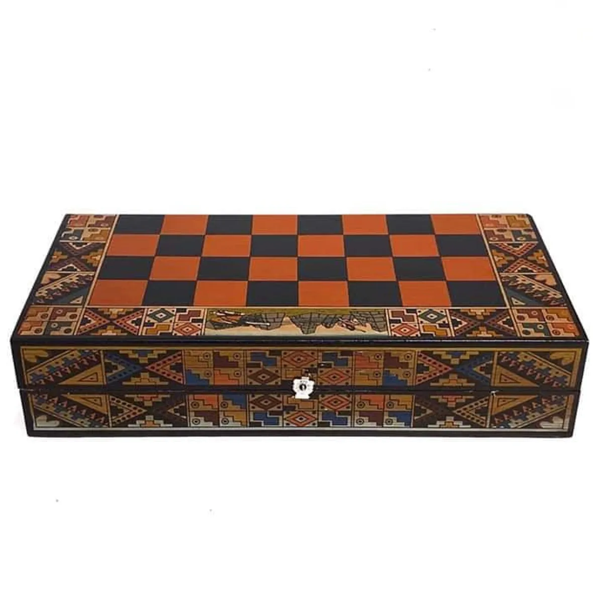 GENERICO - Tablero de Ajedrez peruano marron