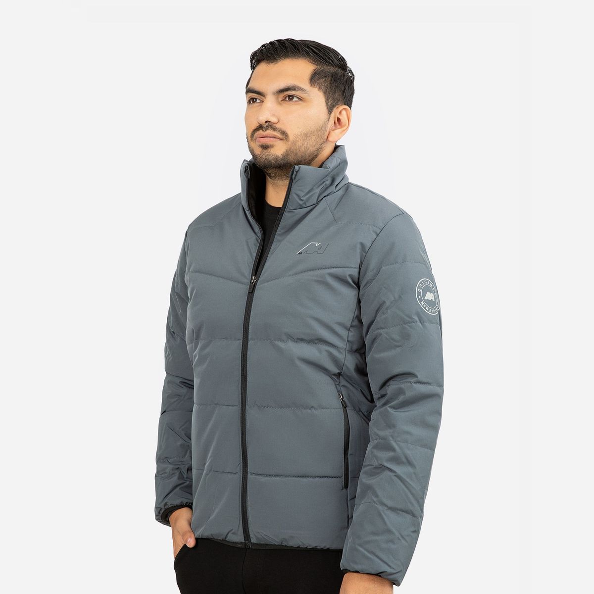 NEW ATHLETIC - CASACA NEW ATHLETIC BEN GRIS HOMBRE