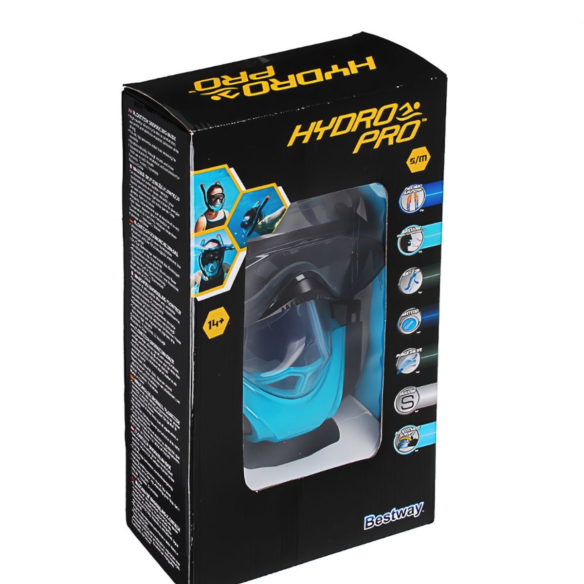 GENERICO - Máscara de buceo Antiparras Semiprofesional Talal L-XL