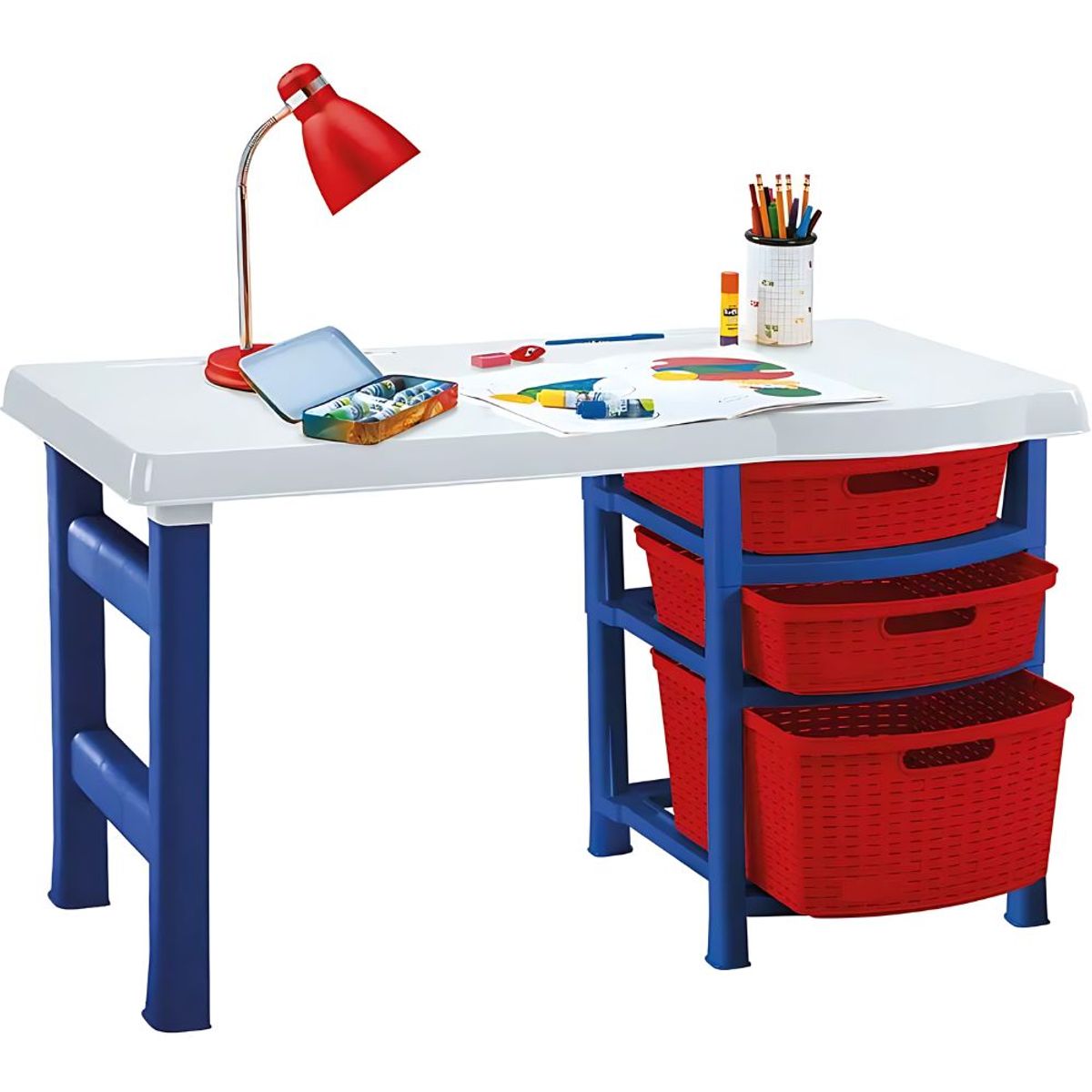 RIMAX - Escritorio Para Niños Rimax Navy Plastico