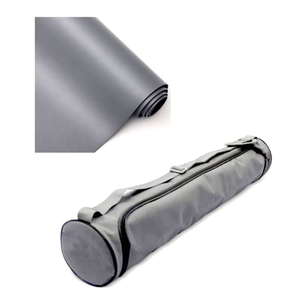 HOME FIT - MAT CAUCHO NATURAL CON BOLSO IMPERMEABLE