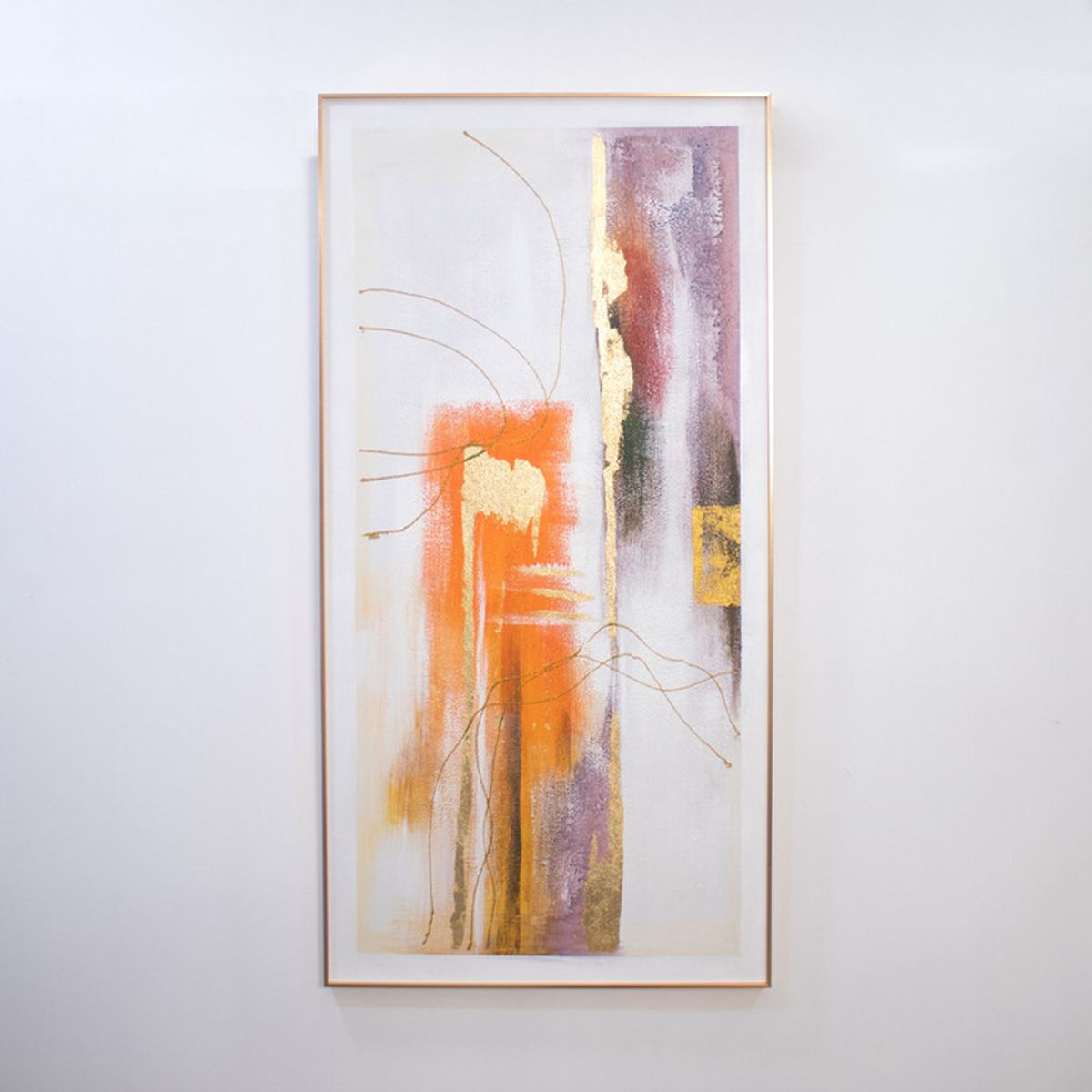 PANADECOR - Cuadro Abstracto Panadecor Con Bordes De Aluminio 140Cm