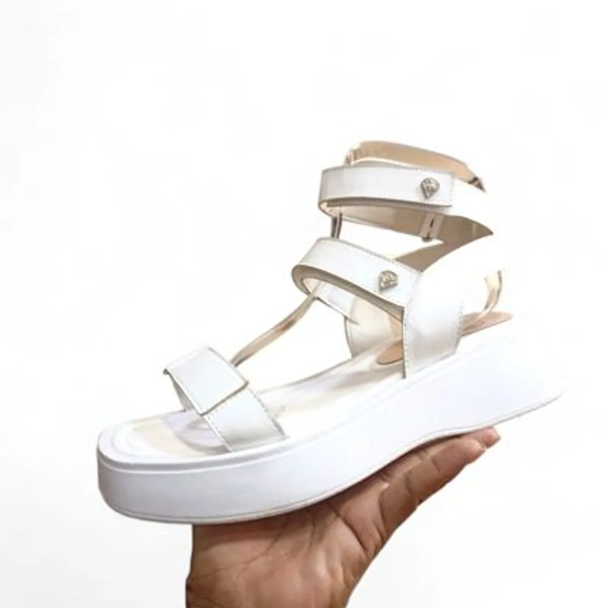 GENERICO - 015L-48 Sandalia Mujer Yomar Karin Kampa Blanco