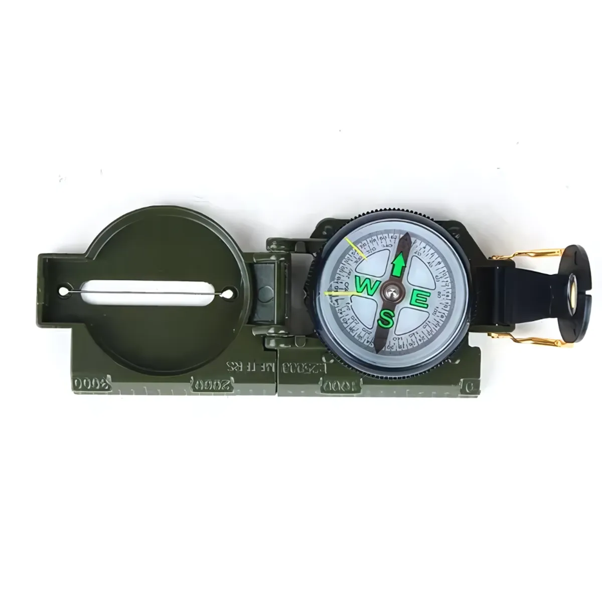 GENERICO - Brujula De Mano Lensatica Camping Caza