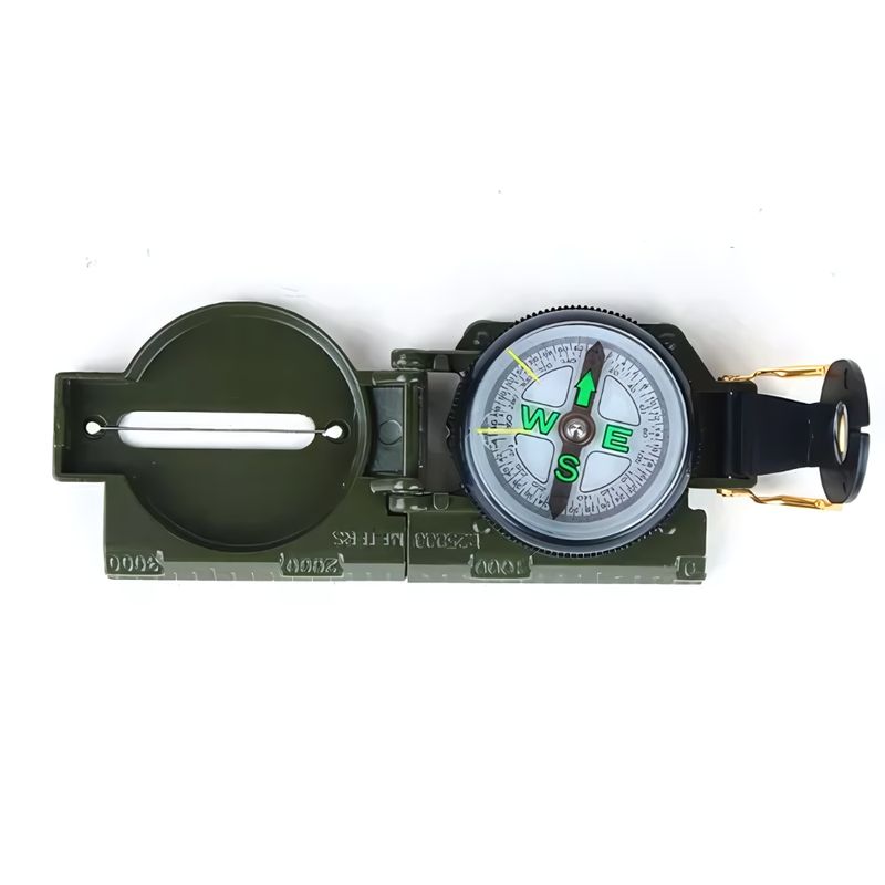 GENERICO - Brujula De Mano Lensatica Camping Caza