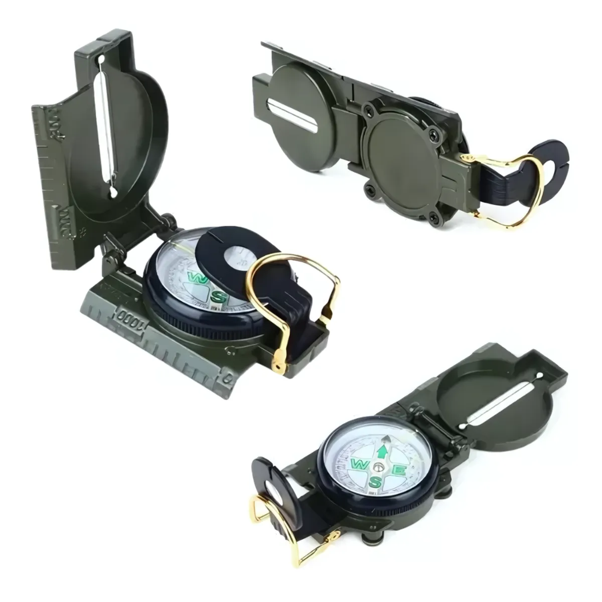 GENERICO - Brujula De Mano Lensatica Camping Caza