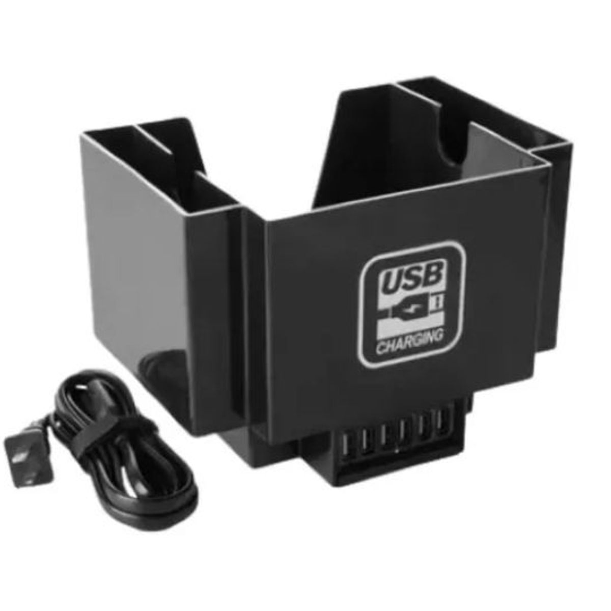 WINCO - Organizador de bar con 6 puertos USB