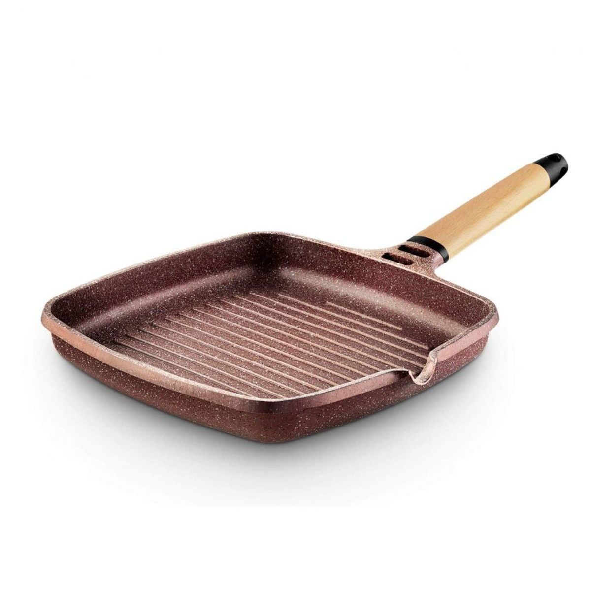 CASTEY - GRILL 27 CM CASTEY TERRACOTA MANGO MADERA DESMONTABLE